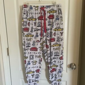Friends TV Series cozy Pajama Jogger Pants M